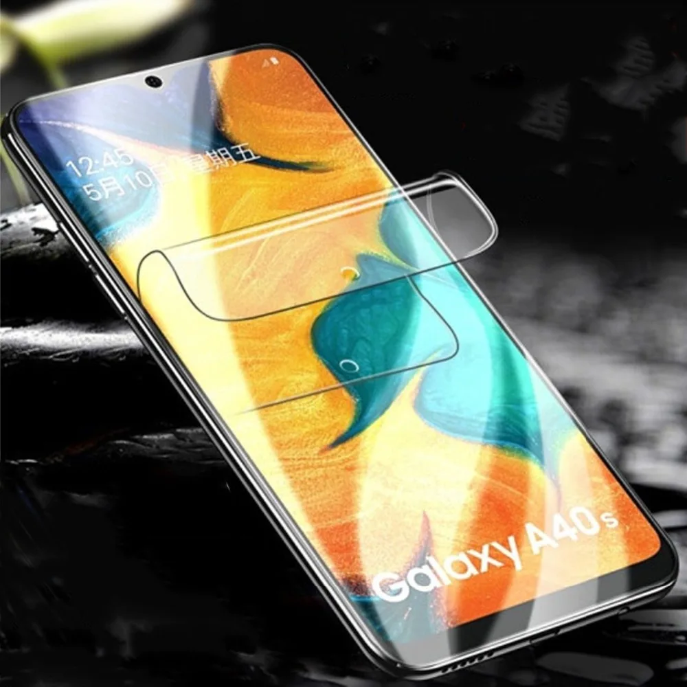Мягкая Гидрогелевая защитная пленка ACCESFINE для Galaxy A40s A20e нано-пленка из ТПУ защиты