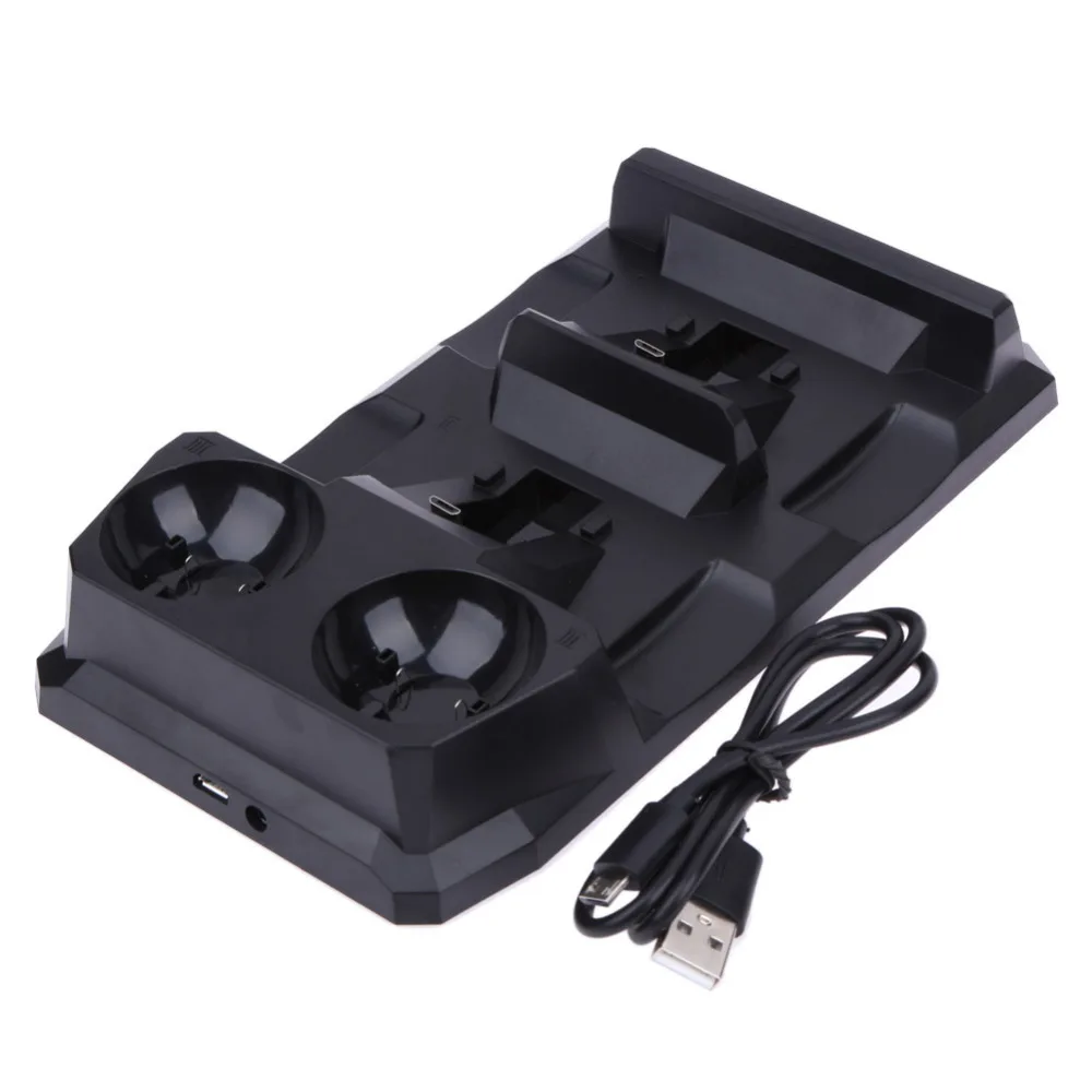 Новое зарядное устройство 4 в 1 быстрое двойная зарядная док станция порт база для