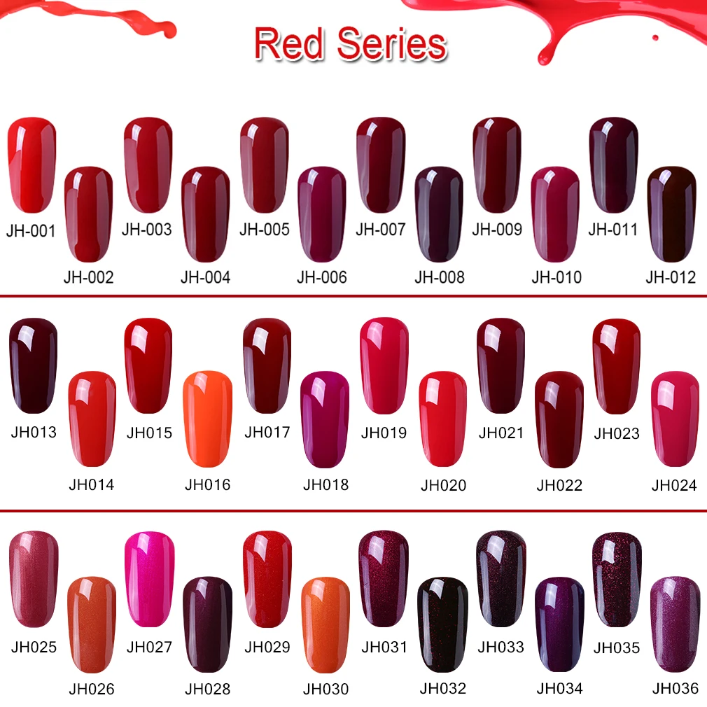 Belen 7ml Macaron Wine Red Series Colors Nail Gel Polish UV LED Vernis Semi Permanent Gelpolish Varnish Base Top Lacquer | Красота и