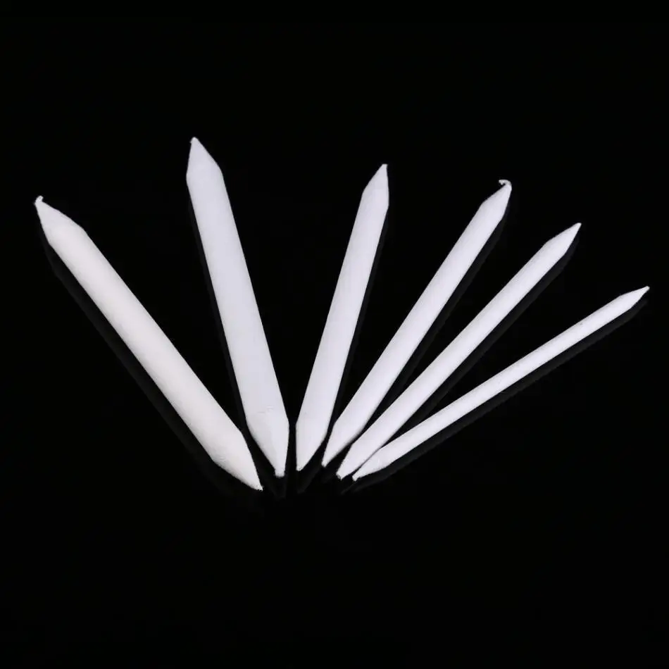 Оптовая продажа 6 шт./лот ручка для рисования скетчей белая с двойной головкой