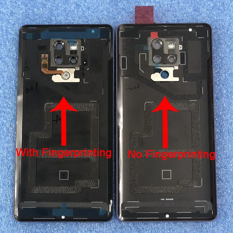 Чехол для 7," huawei mate 20 X Axisinternational со стеклянной задней крышкой, корпус+ рамка для камеры+ стеклянный объектив+ вспышка