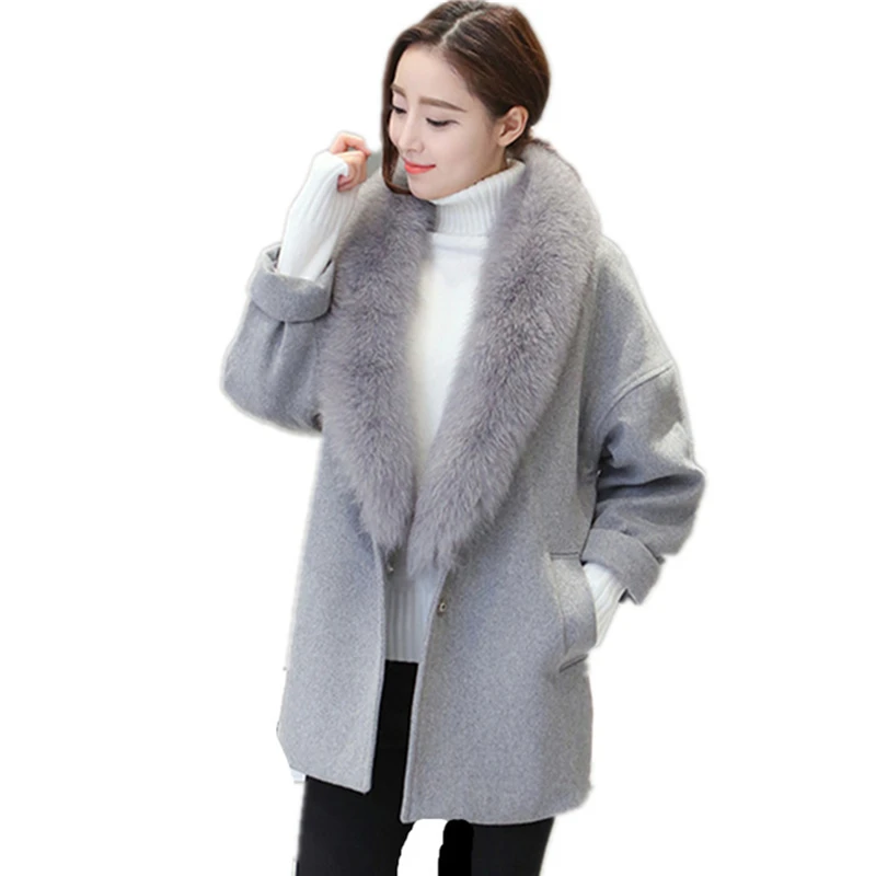 Женская парка из натурального меха Зимняя шерстяная куртка новая Толстая теплая