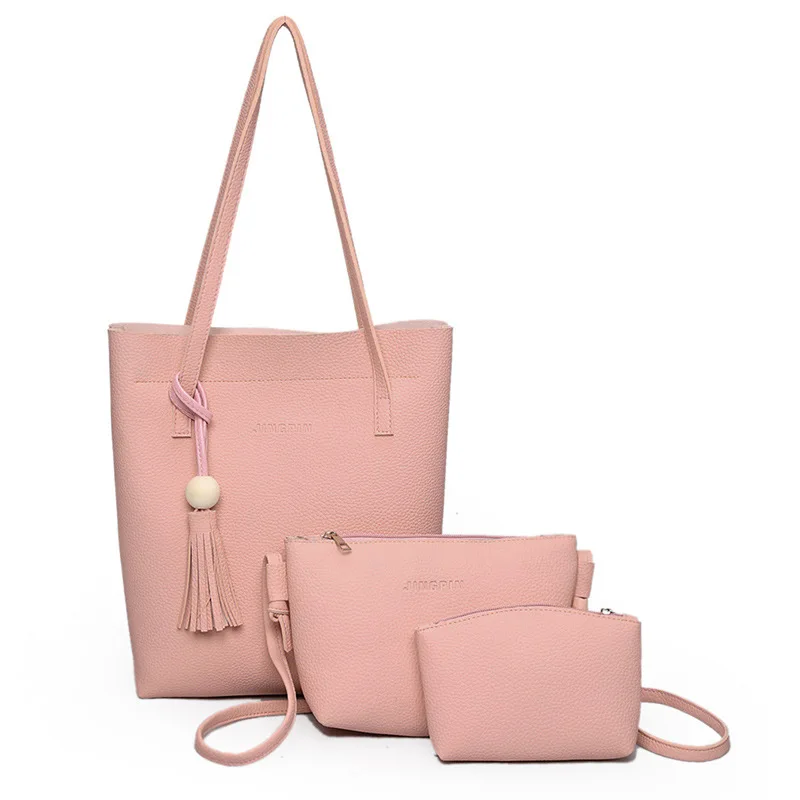 2017 Новых Женщин Сумка Кожаные Сумки Моды Кисточкой Плеча Известных Брендов