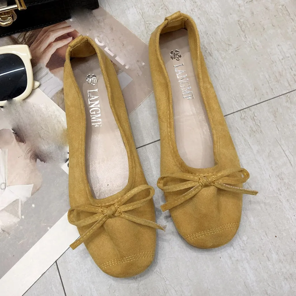 SAGACE Женские Повседневные слипоны Женская матовая обувь на плоской подошве 2019