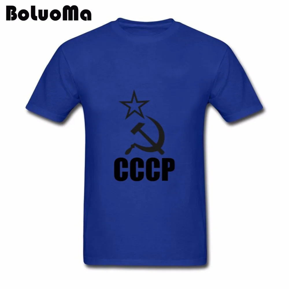 CCCP РОССИИ футболки Для мужчин СССР Советский Союз человек футболка Москва Россия
