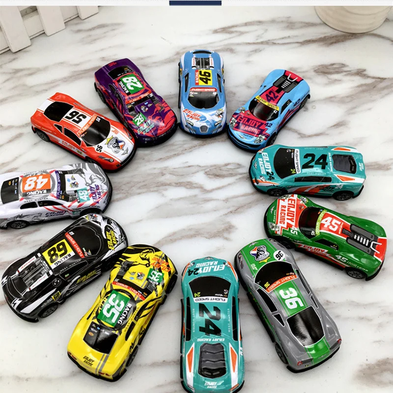 Заводной автомобиль весенний маленький карбоновый сплав детская игрушка для