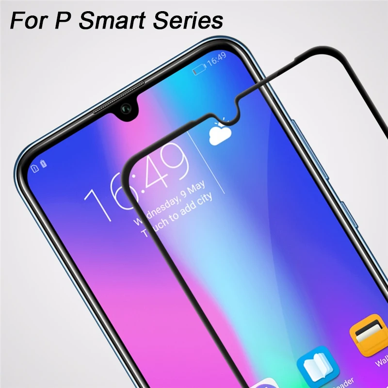 Закаленное стекло для huawei mate 20 lite p smart plus 2019 экран glas on hawei psmart mate20 пленка