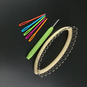 Новый 1 компл. Вязание ткацкий станок ремесло DIY инструмент для носков Гетры Хобби Набор 5,5 