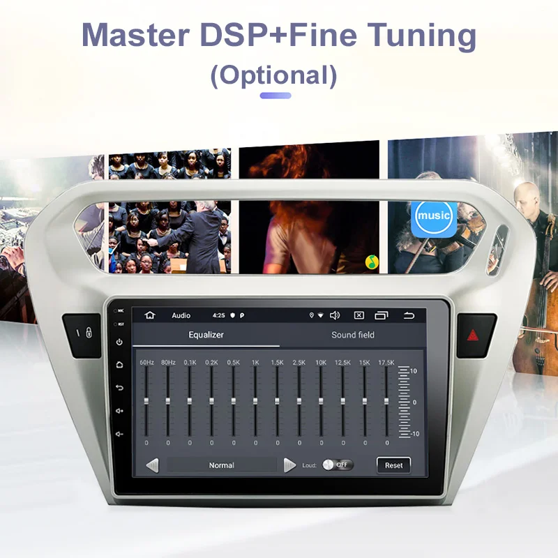 FUNROVER 2 din 2.5D + IPS android 9 0 автомобильный dvd мультимедиа для Peugeot 301 Citroen Elysee 2014 2016 радио