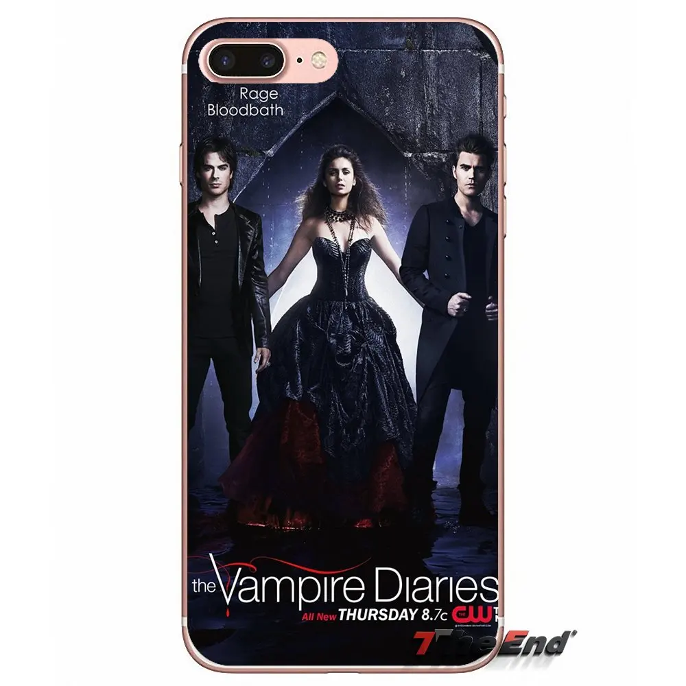 Чехлы Дневники вампира Деймон Сальваторе для iPhone X 4 4S 5 5S 5C SE 6 6S 7 8 Plus Samsung Galaxy J1 J3 J5 J7