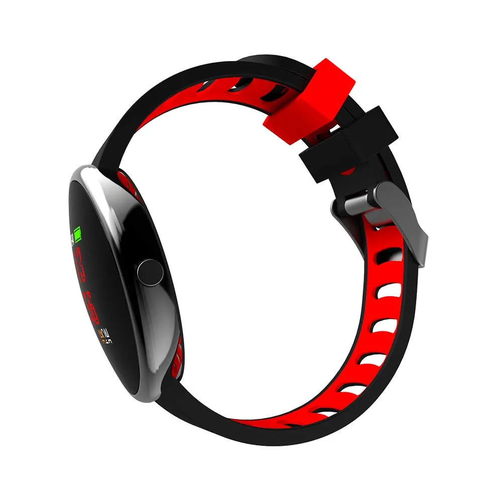 VOBERRY 2.5D curved glass LED color screen Smartwatch Sport Waterproof Fitness Tracker smart bracelet Band For IOS Android | Электроника