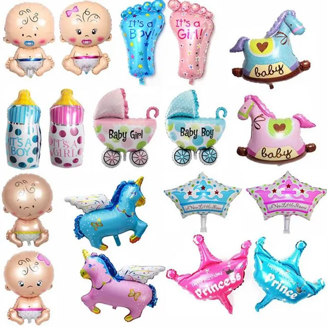 10 шт микс мини детские Для мальчиков и девочек шар baby shower Детские коляски