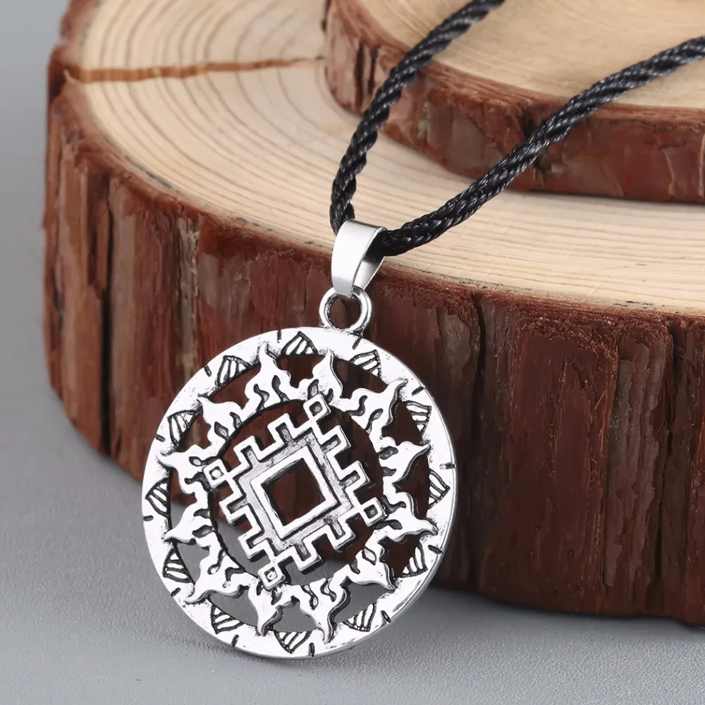 Kinitial Винтаж Лада Star символ кулон Цепочки и ожерелья языческих Славянский оберег