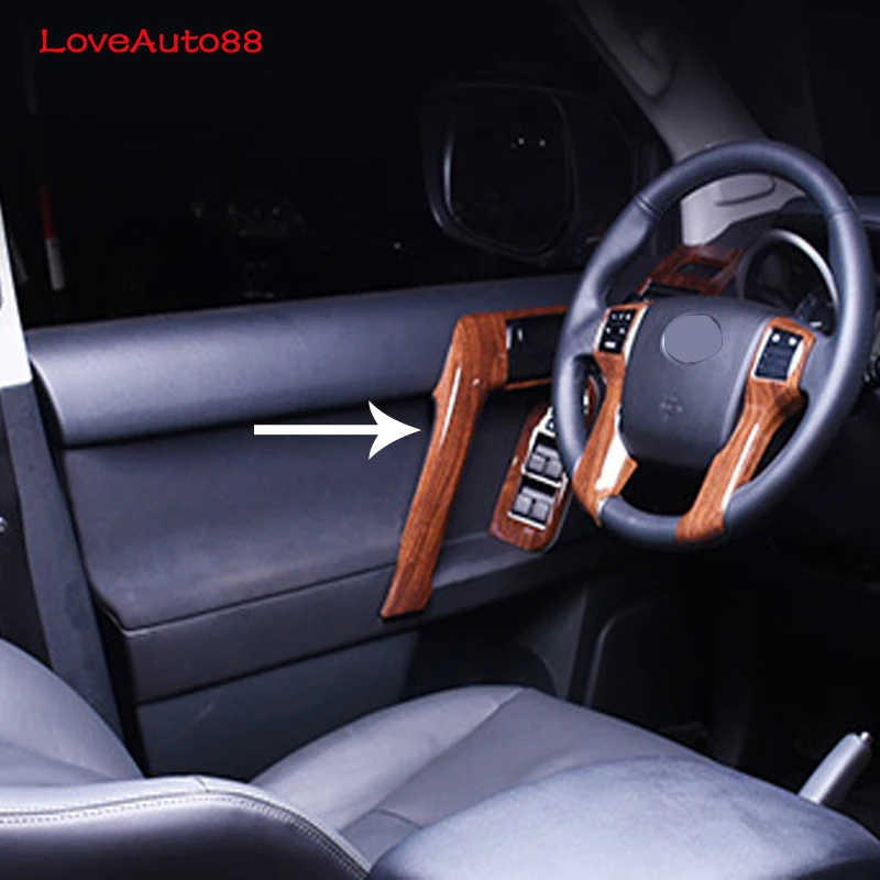 Наклейка для внутренней дверной панели автомобиля матовая глянцевая 4 шт./компл.