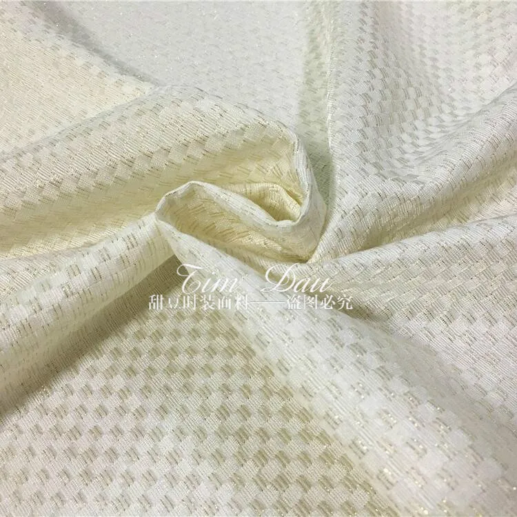 Золотая жаккардовая парчовая ткань модное жаккардовое платье из чистого