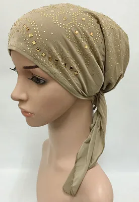 Мусульманские женщины под шарф с ремнями мгновенный hijabs|underscarf| |