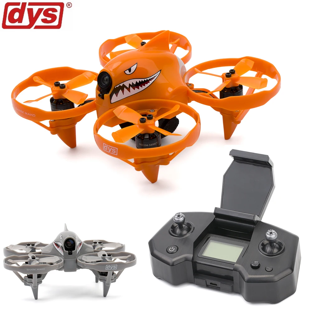 Мирко drone DYS акулы Мако безщеточный FPV Racing Drone F4 BLheli_S Dshot 5 8 Г 25 200 МВт 40CH VTX крытый с