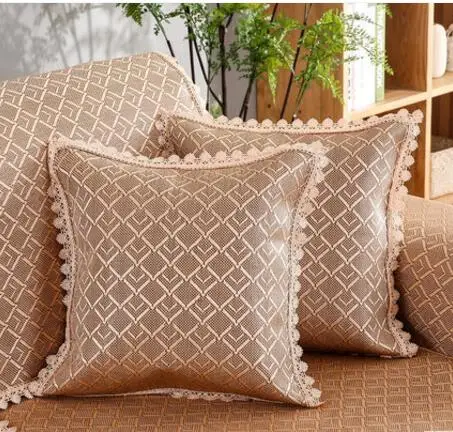 Single pillowcase 45x45/50x50/60x60/50x70 см квадратная летняя наволочка из ротанга классная наволочка - Цвет: Single pillowcase