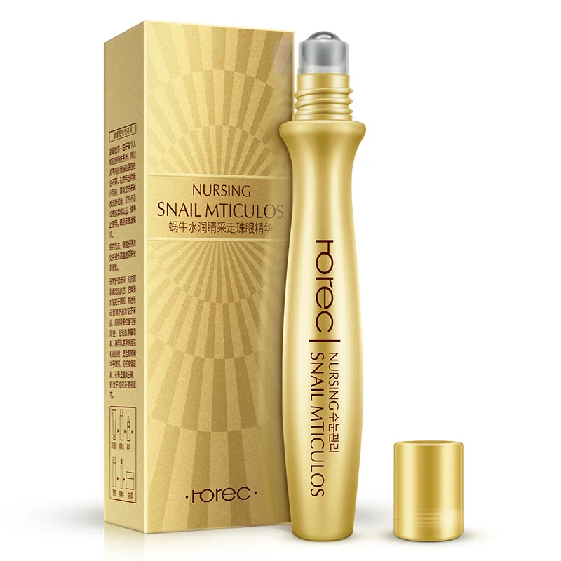 Rorec улиточная эссенция для кожи вокруг глаз роликовый лифтинг против отечности