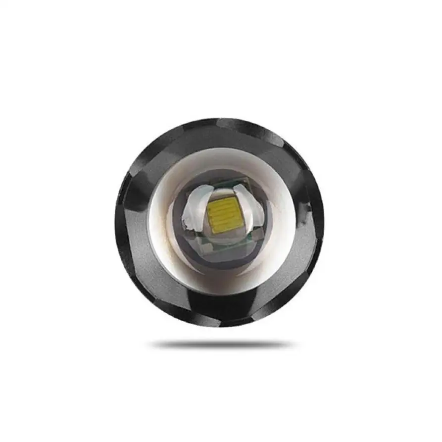 Новый тактический полицейский 5000LM Zoom фонарик из алюминиевого сплава XM-L T6