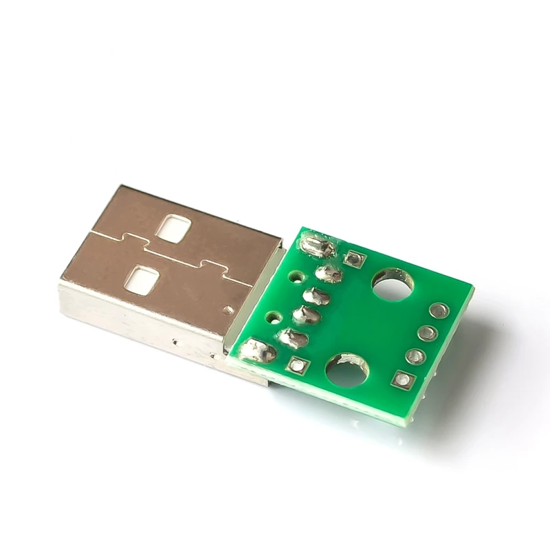 10 шт. штекеры USB типа А для модуля питания 2 54 мм|Соединители| |