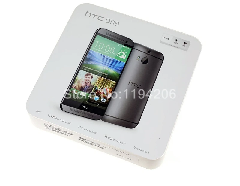 M8 разблокированный htc One M8 5MP 2600mAh LTE 4G 32GB rom 2GB ram quad core 5,0 3 камера Сенсорный экран смартфон