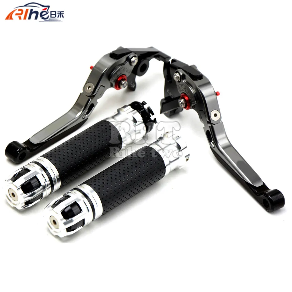 Рукоятка CNC для Руля Мотоцикла рукоятки регулируемые рычаги тормоза сцепления