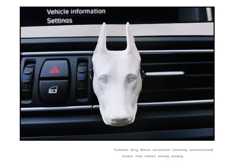Doberman автомобильный парфюм, автомобильный выход, инновационное украшение интерьера автомобиля, ароматерапия, стойкий аромат