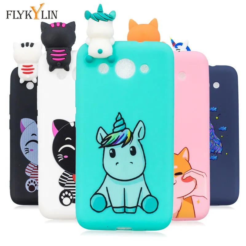 Чехол FLYKYLIN для huawei Y3 2018 чехол 2017 Y 3 Fundas 3D Мультяшные игрушки милые мягкие