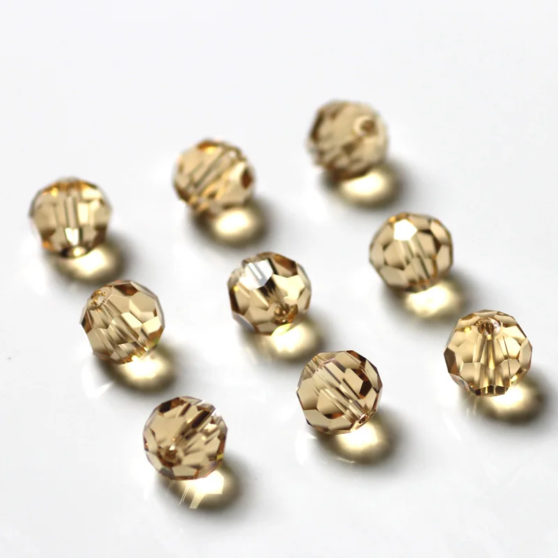 Стеклянные бусины с футбольным мячом 8 мм 100 шт./лот 2020|crystal glass beads|european charmsjewelry beads |