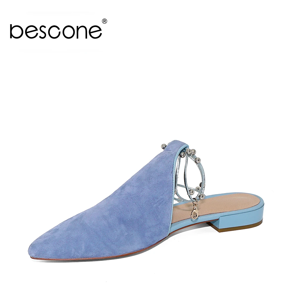BESCONE/Новинка года; сезон весна; модные женские туфли-лодочки; Роскошные однотонные туфли с ремешком на щиколотке; элегантные повседневные Мягкие женские туфли-лодочки на низком каблуке; A23