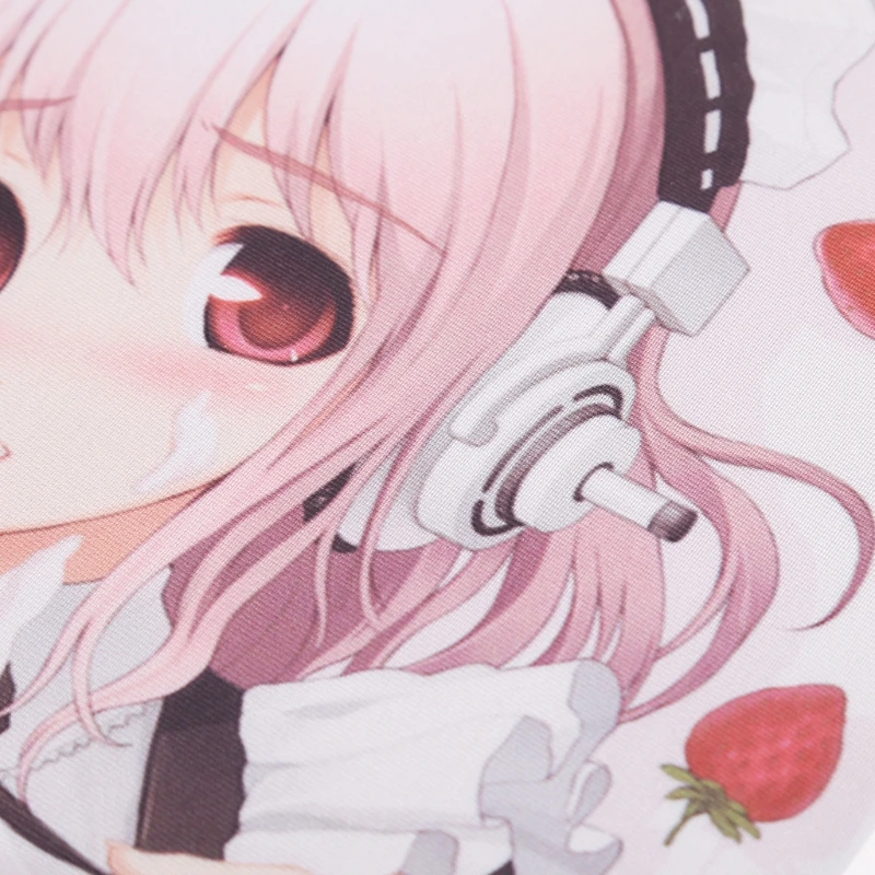 Творческий мультфильм аниме 3D сексуальная грудь силиконовый коврик для мыши подставка для запястья поддержка Feb24
