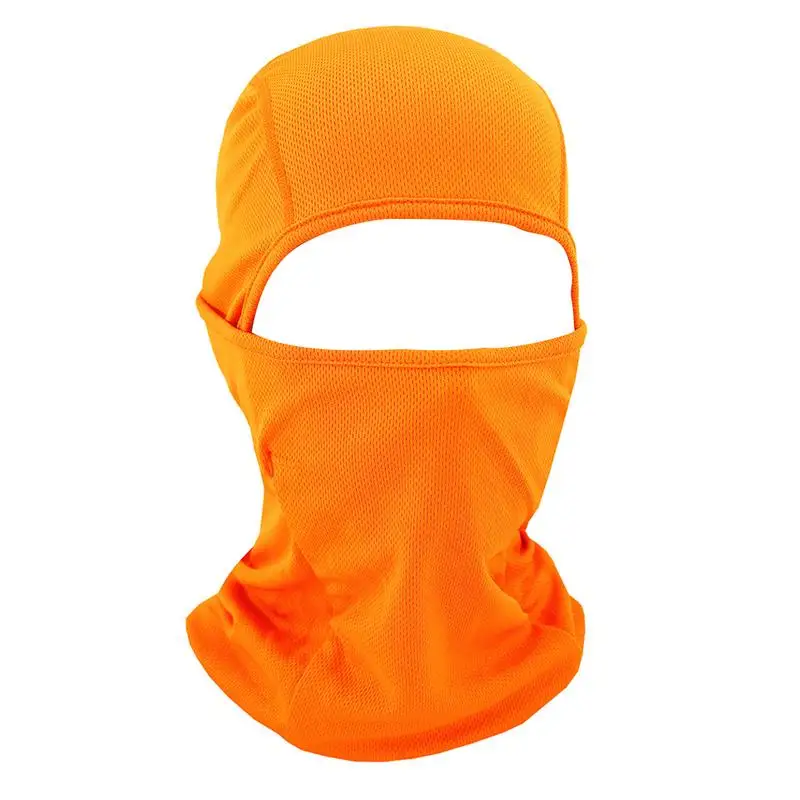 Orange Вечерние Спорт на открытом воздухе маска для шеи Зимние теплые лыжные Сноубординг колпачков ветра полиции Велоспорт Балаклава мотоциклетная маска - Цвет: Orange