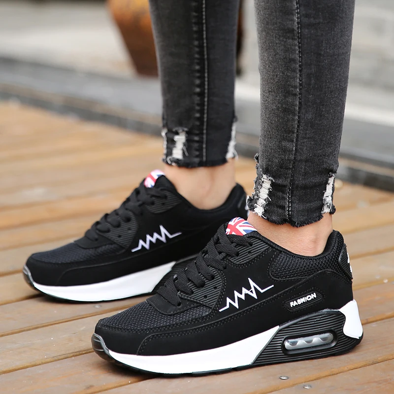 Женские уличные кроссовки увеличивающие рост женская спортивная обувь с