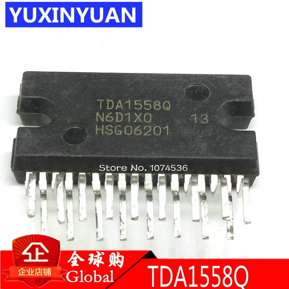 10 шт./лот TDA1558Q TDA1558 ZIP 2x22 Вт или 4x11 односторонний автомобильный радиоусилитель IC AMP