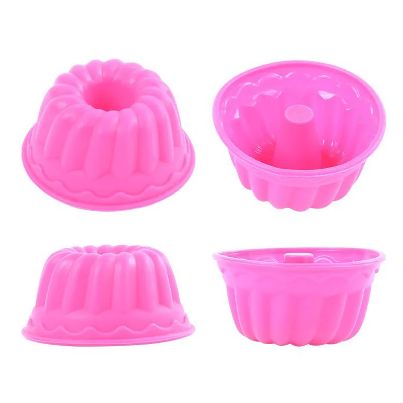 6 шт./лот силиконовые формы для выпечки в виде дымохода форма кексов маффинов