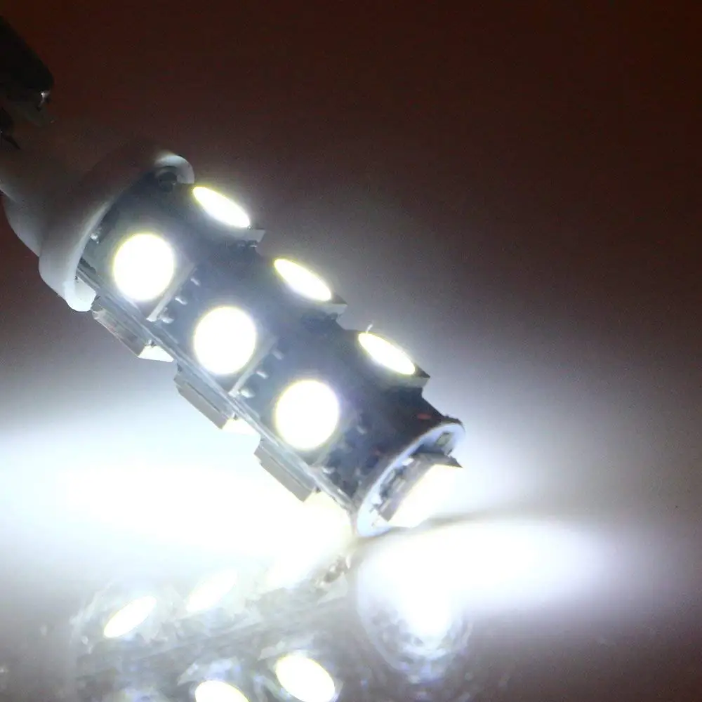 100 шт. Белый T10 13 SMD 13SMD 5050 194 168 192 Автомобильные Боковые лампочки светодиодные W5W 12V