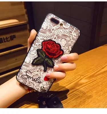 360 Полное Кружево медведь розы цветы для IPhone X XS XR XsMax 8 Plus 7 6 6S 5 5S защитный чехол ТПУ