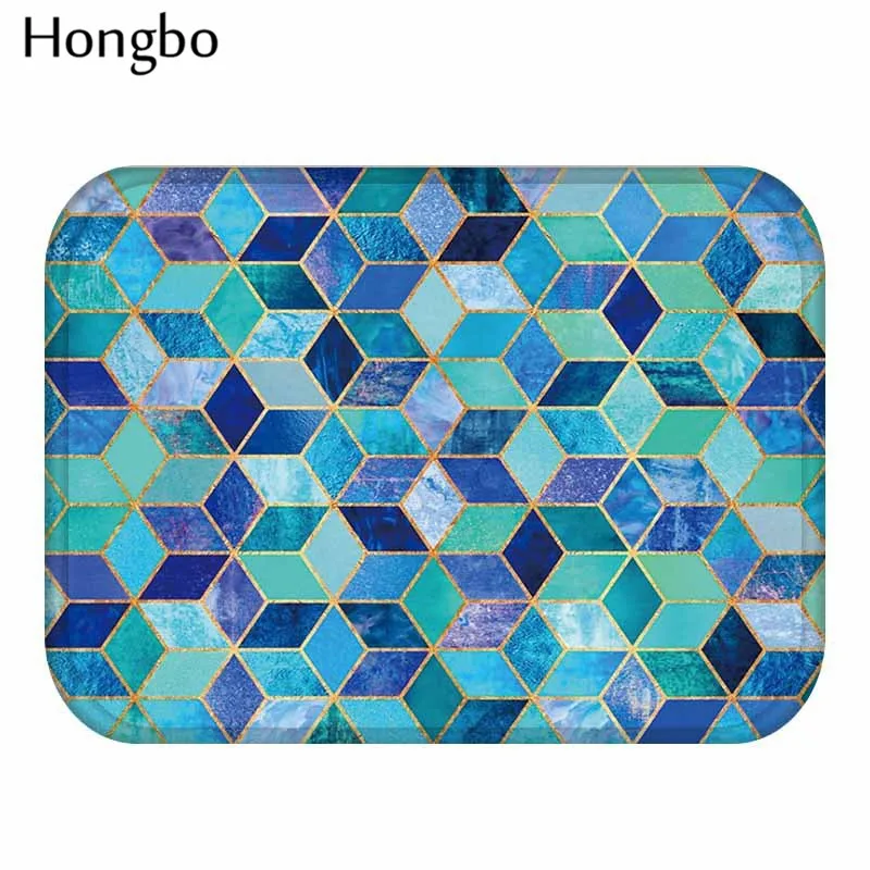 Hongbo 40*60 см нескользящий коврик с геометрическим рисунком дверные коврики для