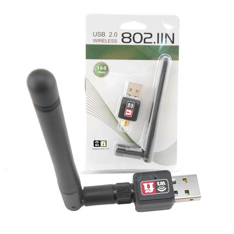 RT5370 Mini 150 Мбит/с USB беспроводная сетевая карта Wi Fi LAN адаптер Антенна в розничной