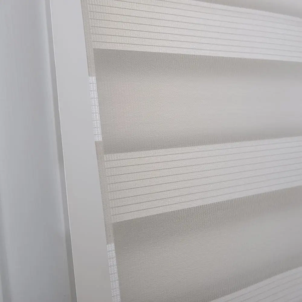 Горизонтальное окно отвесный тент жалюзи с зеброй двойные рольставни и