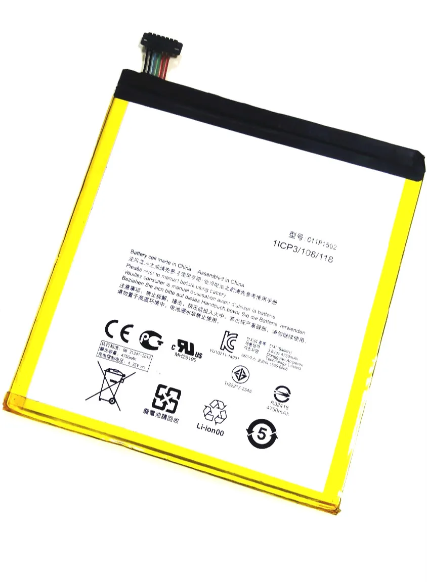 Аккумулятор STONERING C11P1502 4890 мАч для планшета ASUS ZenPad 10 Z300C Z300CL Z300CG|Батареи планшетов и