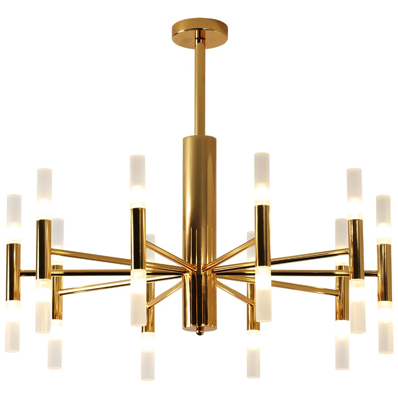 

Post-modern Gold/Black Pendant Lights Living Room Restaurant Study led art Personality pendant lamp Suspension Dining Light