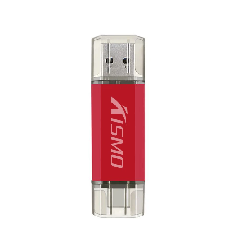 Красный Kismo Тип-C USB флэш-накопитель 16 Гб оперативной памяти, 32 Гб встроенной памяти, 64 ГБ Тип-c карта памяти OTG usb флэш-накопитель USB3.0 Тип-c USB флэш-накопитель для huawei P10 P20 Lite - Цвет: Красный