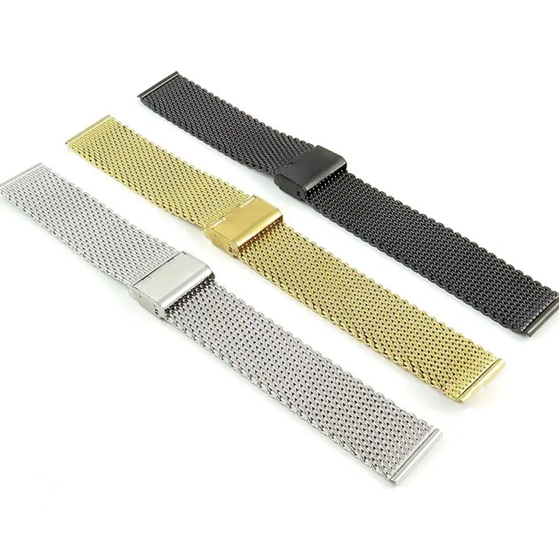 Сменный ремешок из нержавеющей стали 18 24 мм|band strap|watch mesh braceletbracelet strap |