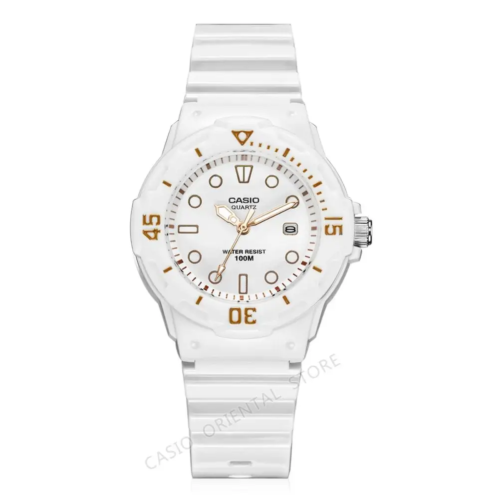 LRW-200H-7E2 CASIO Часы LRW-200H-4B силиконовый ремешок Спортивная Дата день для женщин влюбленных Пара часы водонепроницаемый подарок relogio feminino настольные часы - Цвет: LRW-200H-7E2