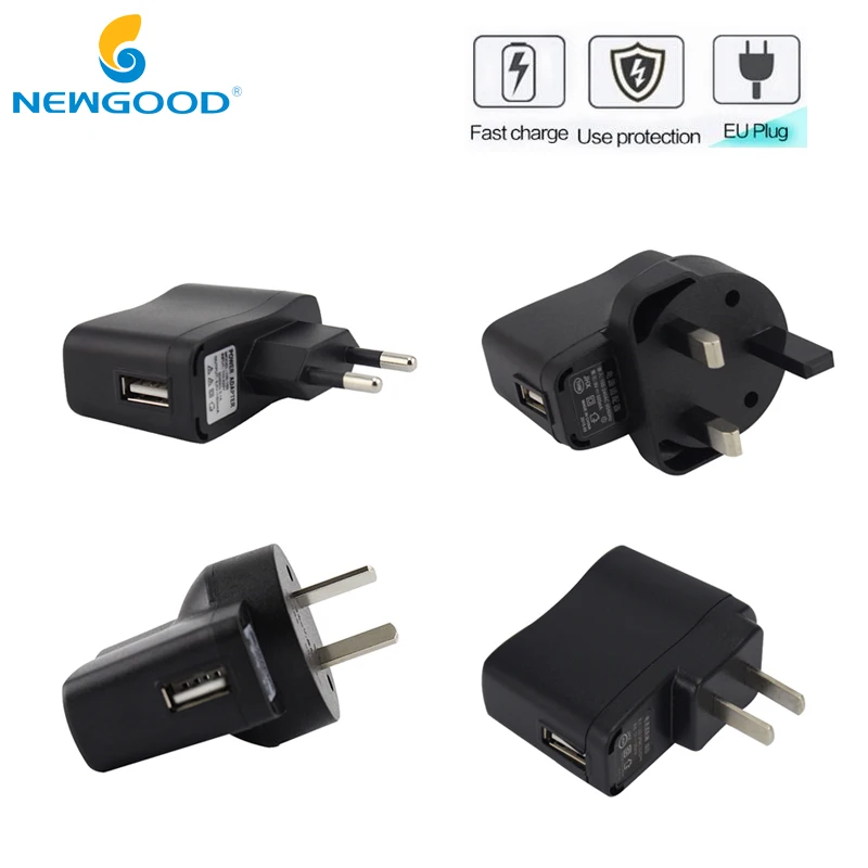 

Универсальное дорожное USB-зарядное устройство, 5 В, 500 мА
