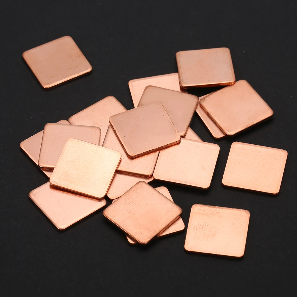 Алюминиевый радиатор для настольного ПК процессор GPU RAM медный охлаждающий лист