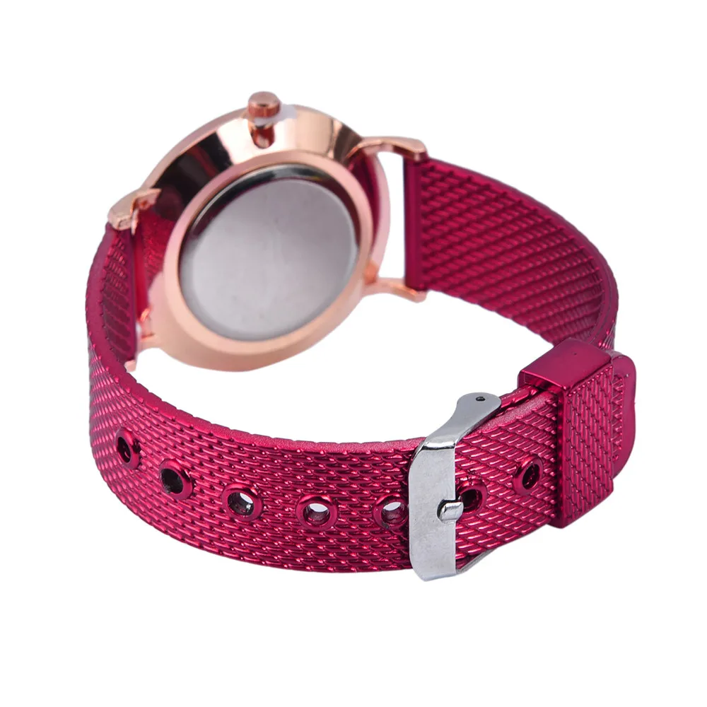 GENEVA Women Classic Quartz Silica Gel Wrist Watch Bracelet Watches Round Simple Dial Reloj hombre Ladies Analog Clocks B40