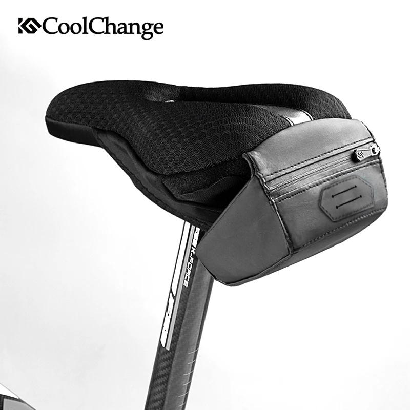Велосипедное седло CoolChange Спортивная нейлоновая Нескользящая подушка для
